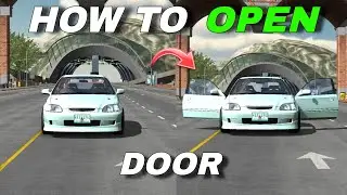 Quickies Tutorial on How to Open the Door in Car Parking Multiplayer