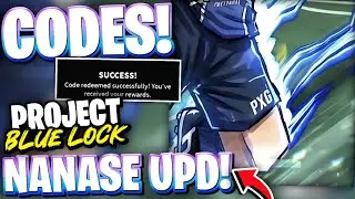 🔥NANASE! ROBLOX PROJECT BLUE LOCK CODES! NANASE UPDATE CODES FOR PROJECT BLUE LOCK