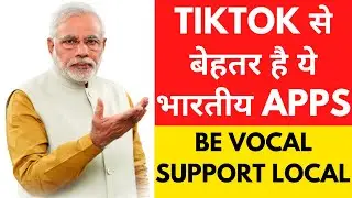 Top 5 TikTok Alternatives | Made in India Apps | Indian Apps List | Tik Tok Indian Apps