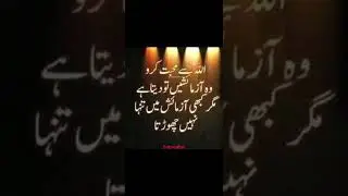 Allah never leaves us alone in trials. #ytshorts #youtubeshorts #islam #viral #shortsfeed #trending