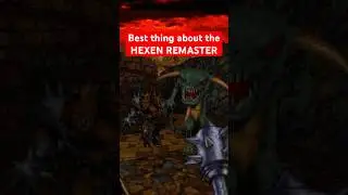 Best Thing About the Hexen Remaster is this!  #nightdivestudios #remasteredclassics
