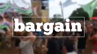 Learn how to spell bargain