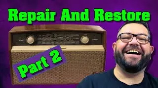 Valve Radio Repair : 1964 Bush VHF81 : Part 2 - Power on!