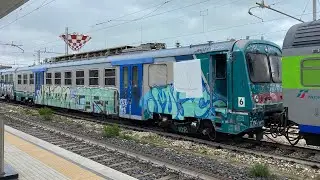 UN INVIO DEMOLENDO di Automotrici elettriche e DIESEL DA SULMONA!
