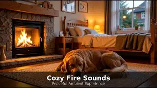 🔥 Wood Fire for Sleep, Work, Study, Meditation & Relaxation