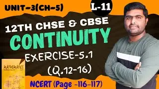 Exercise 5.1 Q.12-16 || NCERT mathematics solutions || CBSE AND CHSE || class 12th math in Odia ||