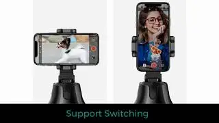 Auto tracking smart shooting phone holder