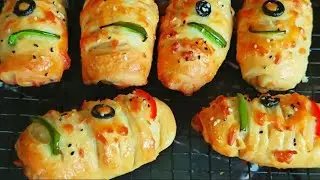 Bakery Style Chicken Cheese Bread | Non Fried Recipe For Your Iftar Table | Ramadan2025