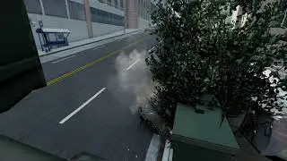 Crash seen in west coast USA