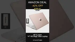 Unbox the HP Stream 14 Laptop with Intel N150 4GB RAM 112TB Storage and Windows 11 S