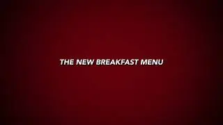 Breakfast burger restaurant