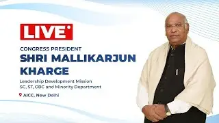 Mallikarjun Kharge addresses Leadership Development Mission workshop at AICC HQ | news9