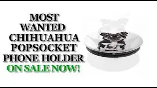 Chiwawa PopSocket Holder Mount Car - Chihuahua C - PopSockets Grip and Stand for Phones and Tablets