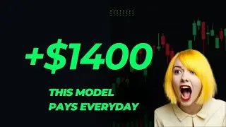 How I Made $1400 Day Trading Using My CR Model 