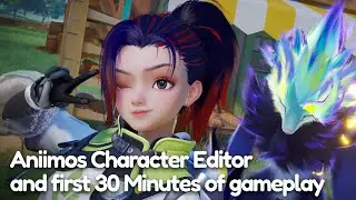 Aniimo Character Creator and First 30 Minutes of the Beta