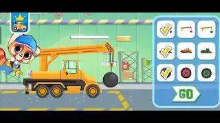 CRANE VEHICLE GAME | PUZZLE VEHICLES FOR KIDS GAME PLAY | VIDEO FOR KIDS | NAVEED GAMING |