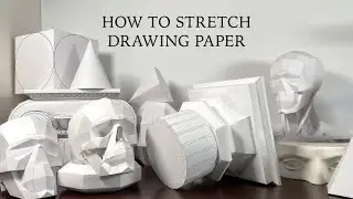 How to Stretch Drawing Paper
