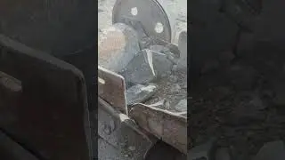Giant Rock Crusher Crushing Power | ASMR Stone Crushing USA