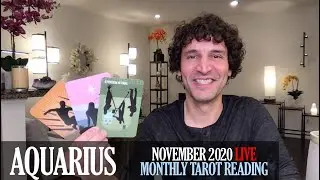 ♒️ AQUARIUS November 2020 🐊Your voice is strong, but what is said cannot be unsaid; speak with care!