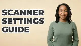 Where Are Brightness And Contrast Settings On A Scanner?