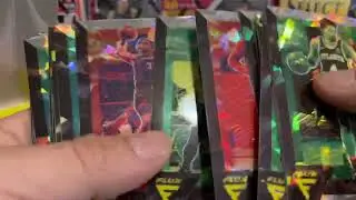 #newrelease #paniniamerica 2020-21 Flux Fanatics Set Exclusive Green cracked ice set 🔥