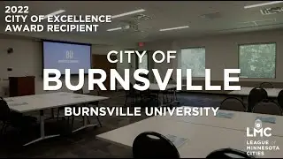 2022 City of Excellence Award: City of Burnsville