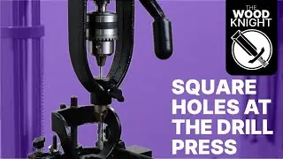 Mortise & Tenon: Drill Press Hollow Chisel Mortiser