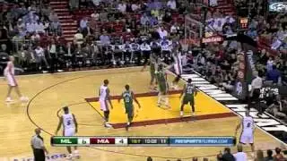 Dwyane Wade - Hammer Time (Heat vs Bucks)