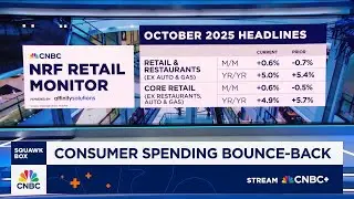 Consumer spending bounced back in October, CNBC/NRF Retail Monitor finds