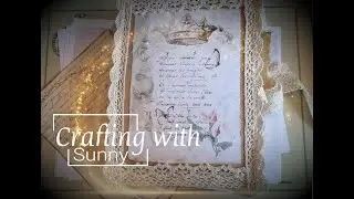 Crafting with Sunny: Making ephemera for my new #spring #junkjournal
