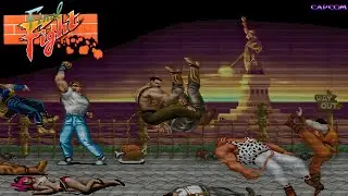 Final Fight (1989) FULL Longplay Walkthrough | Classic Beat &lsquo;Em Up Arcade Gameplay