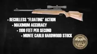 RWS  177 Pellet Model 54 Combo Rifle Wood, Large  Hunting Air Rifles