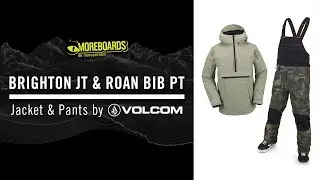 Volcom - Brighton Pullover Jacket & Roan BIB Pants