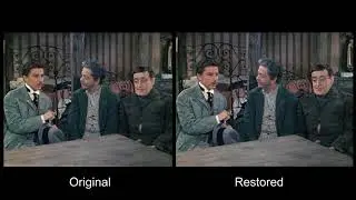 Film restoration demo reel