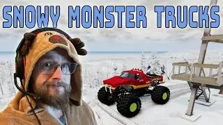 Relaxing Winter Monster Truck Stream | BeamNG.drive Snow Driving (2 Hours) - PVV Livestream