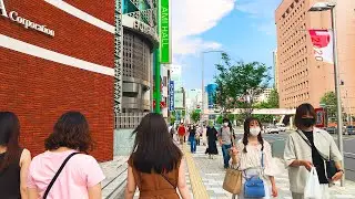 Tokyo Fashion City HARAJUKU Walking Tour 2021 | inside of JAPANESE UNIQLO SHOP | weekday