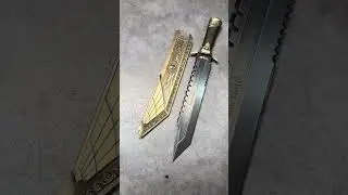 Handcrafted Combat Blade from Warhammer 40K #warhammer40k #games #handmade