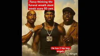#50cent 2 angels #biggie #tupac #tupacshakur #pdiddy #pdiddytrial #shorts #netflix #thereckoning