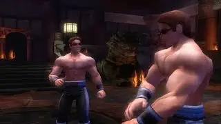 Johnny Cage being funny in Shaolin Monks for 3 minutes