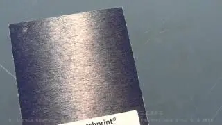 Brushed steel blue vinyl 3m