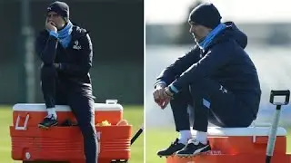 Guardiola dejected at Man City training session after alleged financial breach