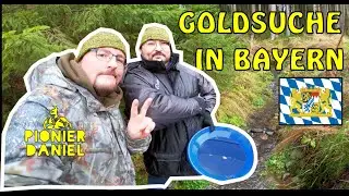 Goldwaschen - Goldnugget in Bayern erwischt! #Goldwaschen #outdoor #goldrush