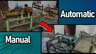 MANUAL to AUTOMATIC conversion of Clay Brick cutting machine