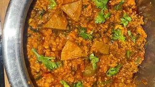 Mutton keema curry