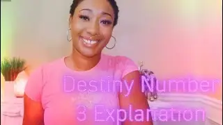 EXPRESSION/DESTINY NUMBER 3 ⭐️🌙 INFORMATIONAL VIDEO #numerology