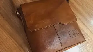 Wow! Making a Leather Bag with Laser Cutting 🔥 | DIY Leathercraft