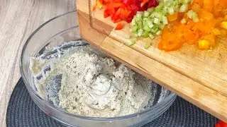 Frittelle Salate con Verdure e Pancetta: Ricetta Facile e Gustosa! RICETTE FACILI E VELOCI