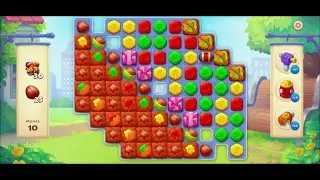 TOWNSHIP   Colorful Puzzle  Match -3  game level # 1951