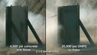 UHPC Blast Test