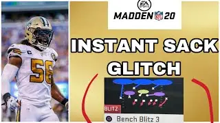 MADDEN 20- INSTANT SACK GLITCH RUN DEFENSE.  NICKEL 2-4-5 ODD IS THE GLITCHIEST RUN DEFENSE
